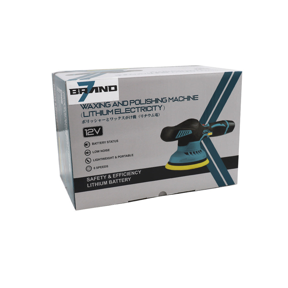 Poliermaschine + 2 Akkus BRAND7 | HLPG-03