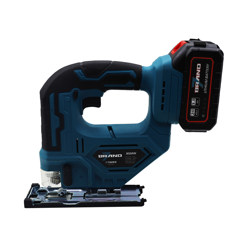 Stichsäge + 2 Akkus BRAND7 | HLQX-02