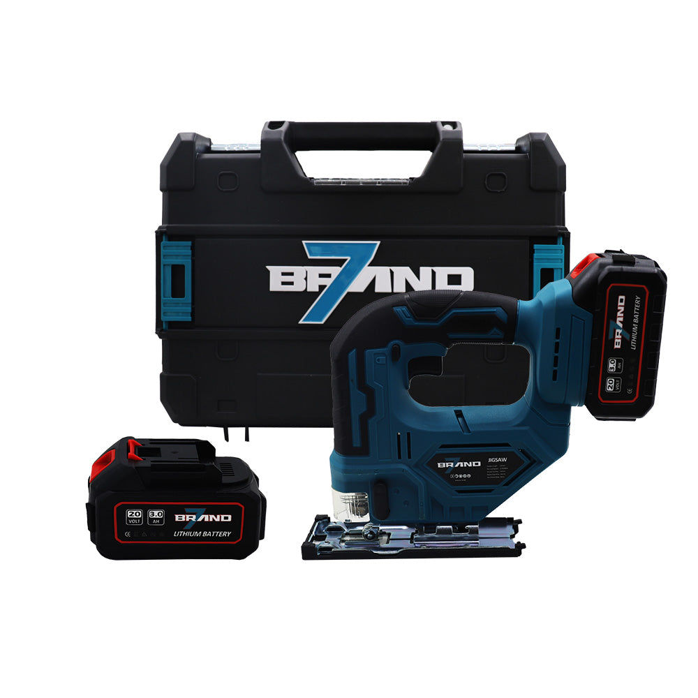 Stichsäge + 2 Akkus BRAND7 | HLQX-02