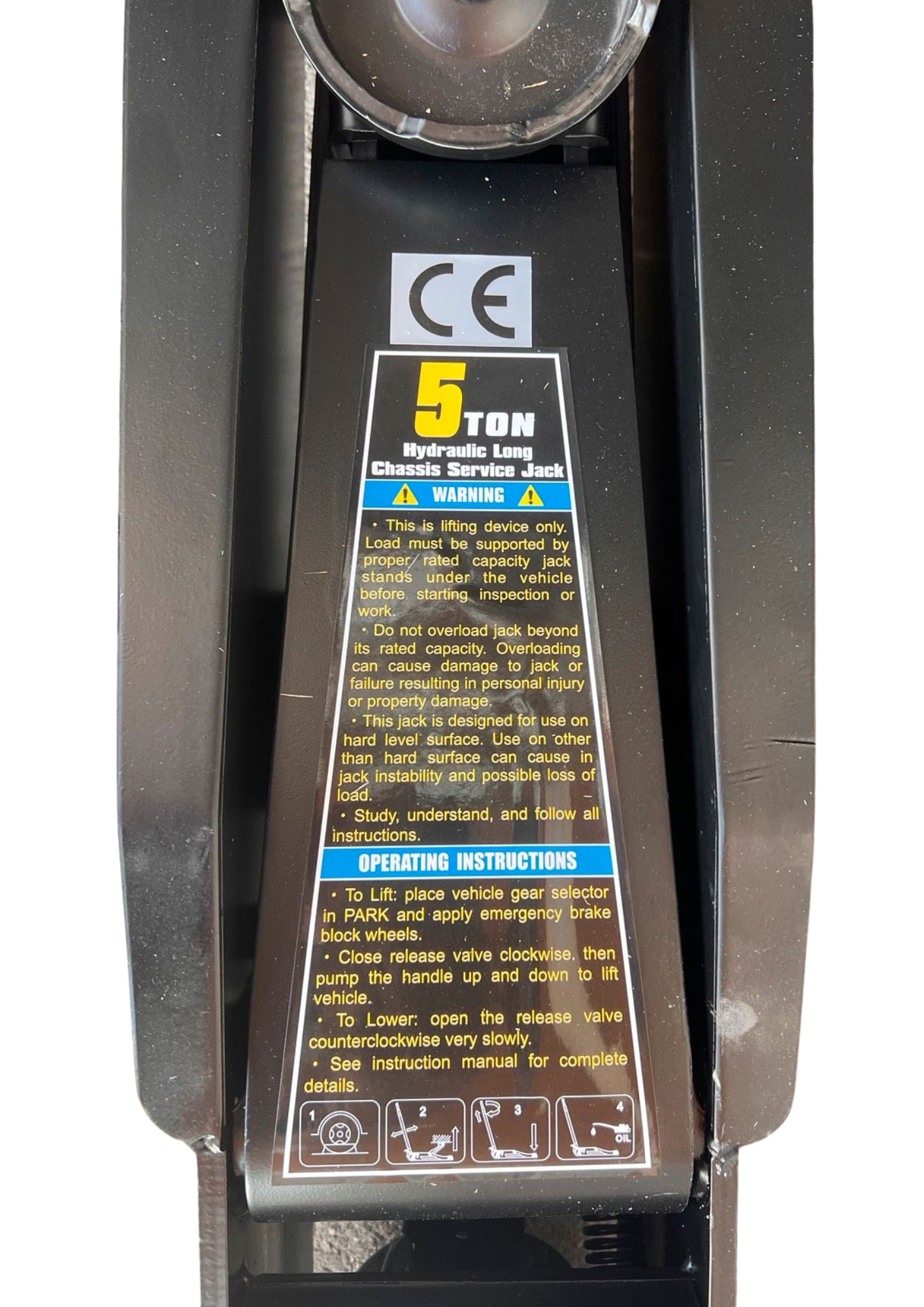 Wagenheber 5T lang BRAND7