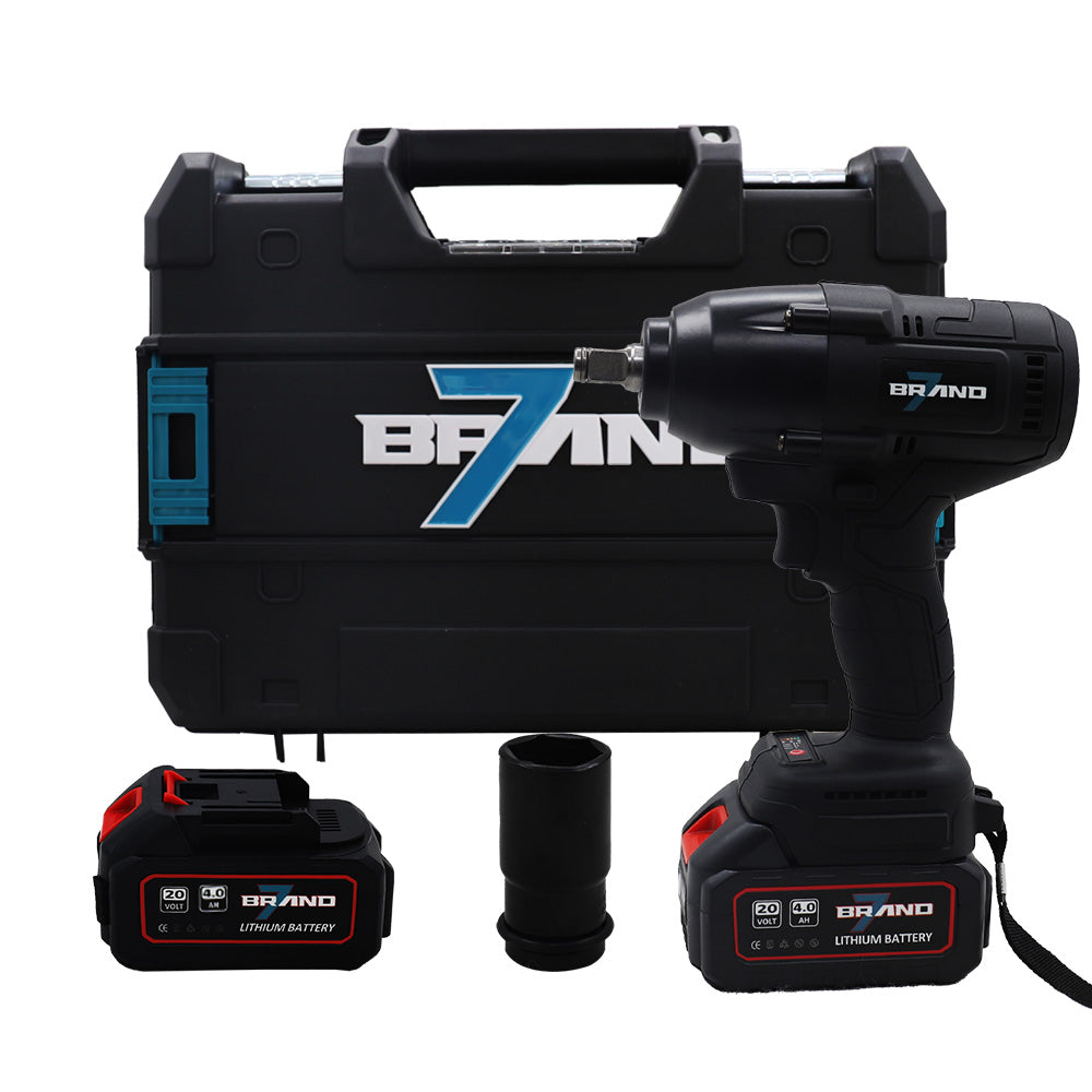 Schlagschrauber + 2 Akkus 600Nm BRAND7 | HLBS-09