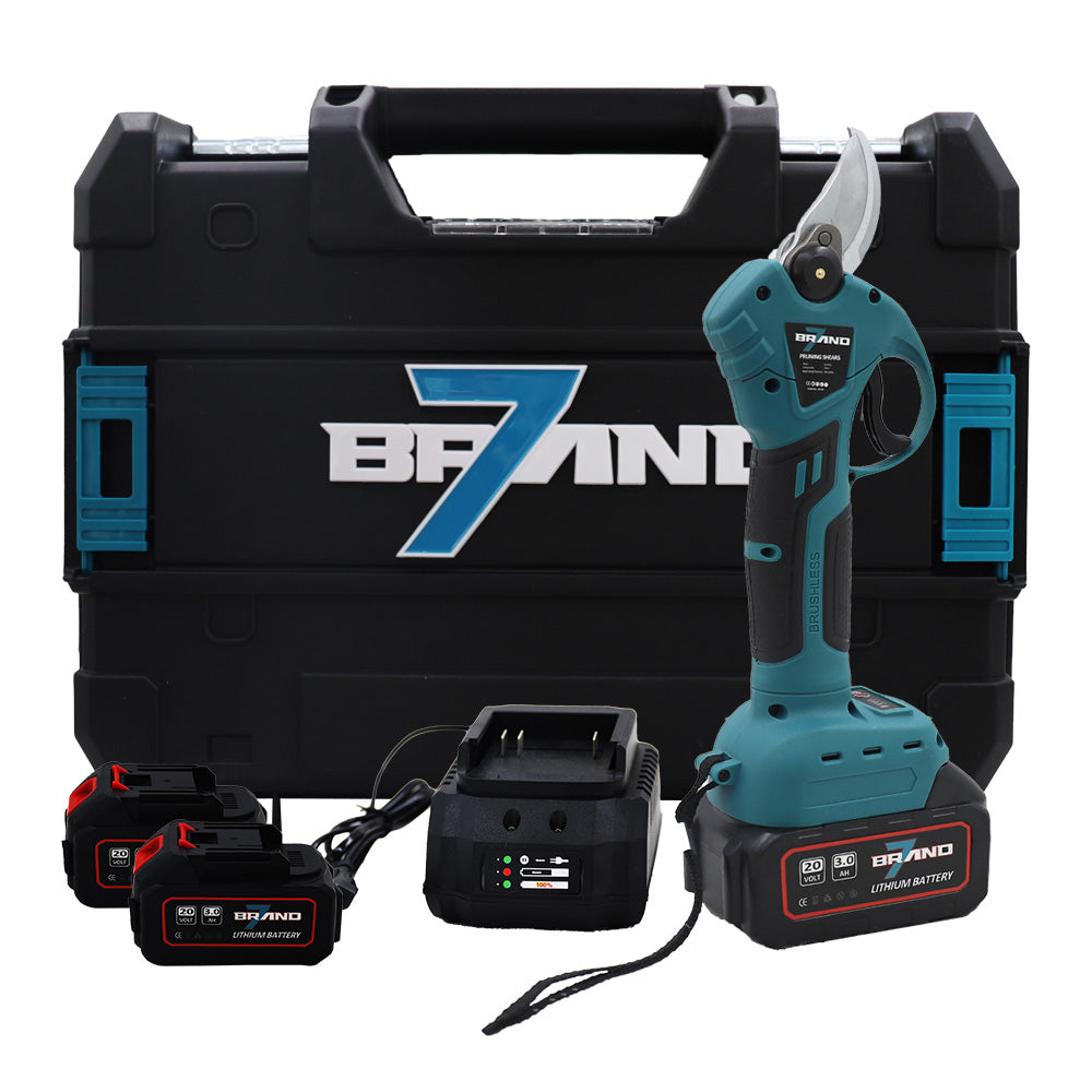 Gartenschere/ Astschere + 2 Akkus BRAND7 | HLXZ-03