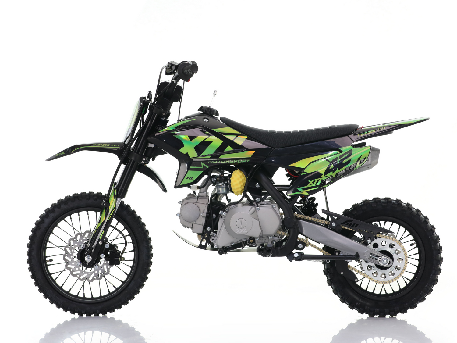 Motocross XTL Thunder 110cc – Das Bike mit Halbautomatik für Kids ab 8 Jahren