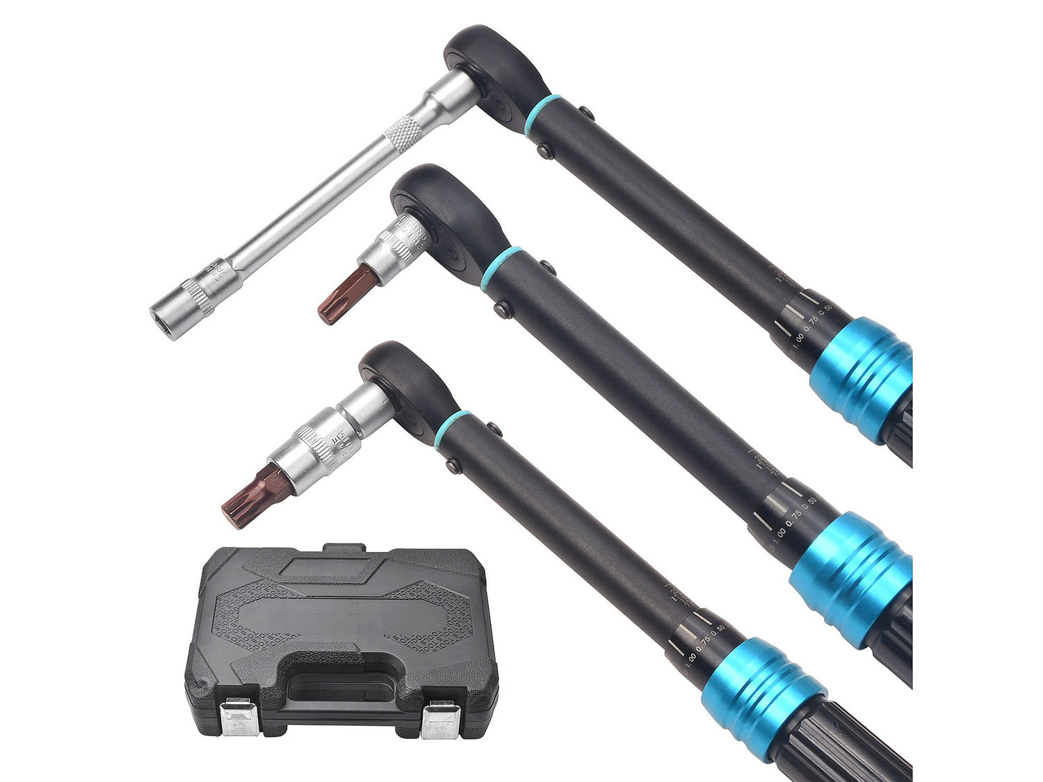 Drehmomentschlüssel Set 1/4 Zoll 5–25 Nm – 32-teilig | B7-8512