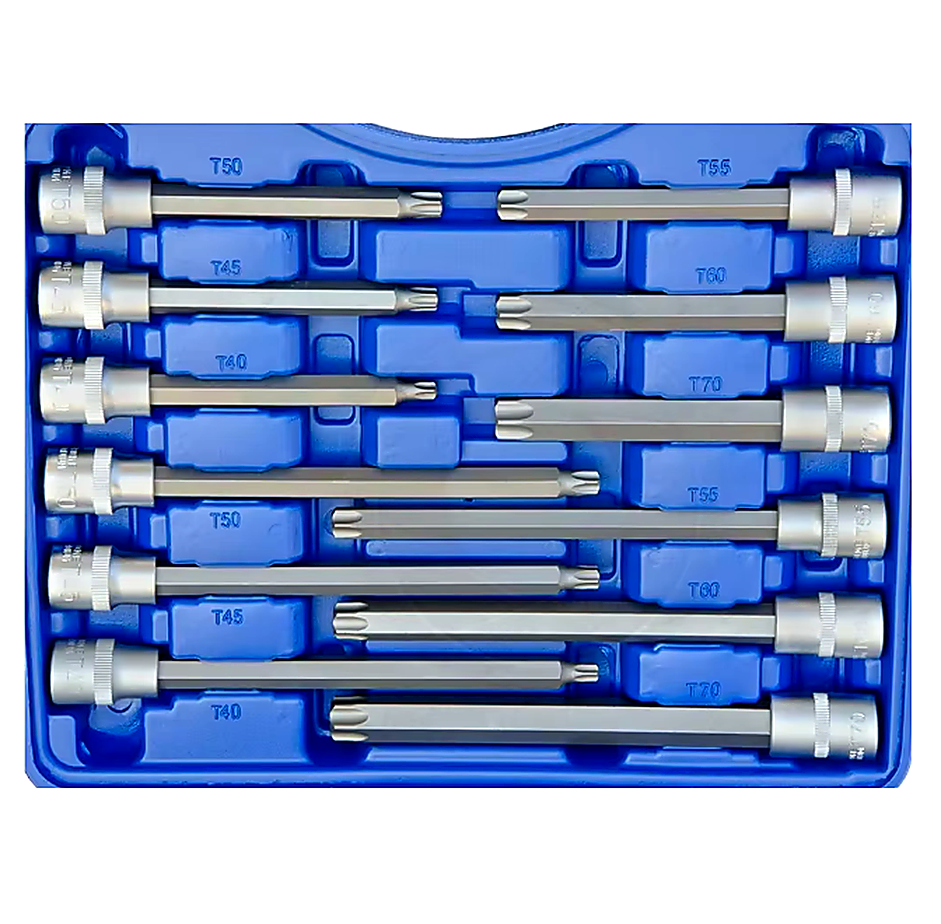 Torx-Bit-Stecknuss-Set 32 tlg. extra lang 1/2 Zoll | B7-1714