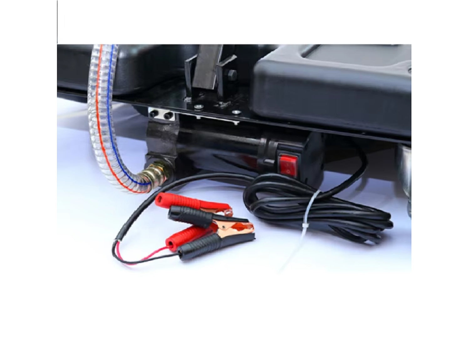 Ölablasswanne fahrbar 70 L mit 12-V-Batteriepumpe für Altöl & Motorölabsaugung – B7-1783