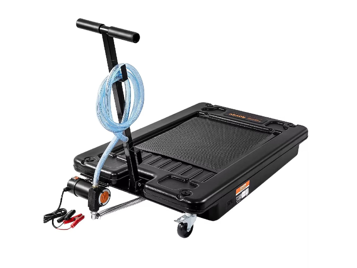 Ölablasswanne fahrbar 70 L mit 12-V-Batteriepumpe für Altöl & Motorölabsaugung – B7-1783