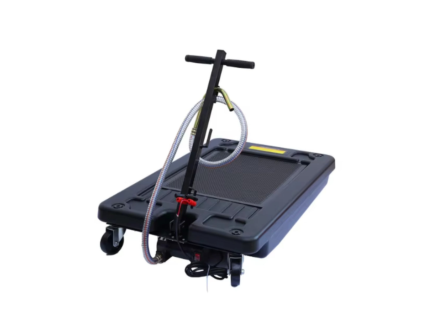 Ölablasswanne fahrbar 70 L mit 12-V-Batteriepumpe für Altöl & Motorölabsaugung – B7-1783
