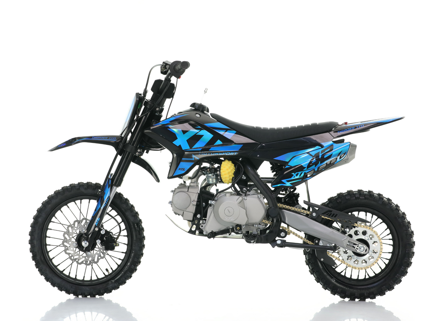 Motocross XTL Thunder 110cc – Das Bike mit Halbautomatik für Kids ab 8 Jahren