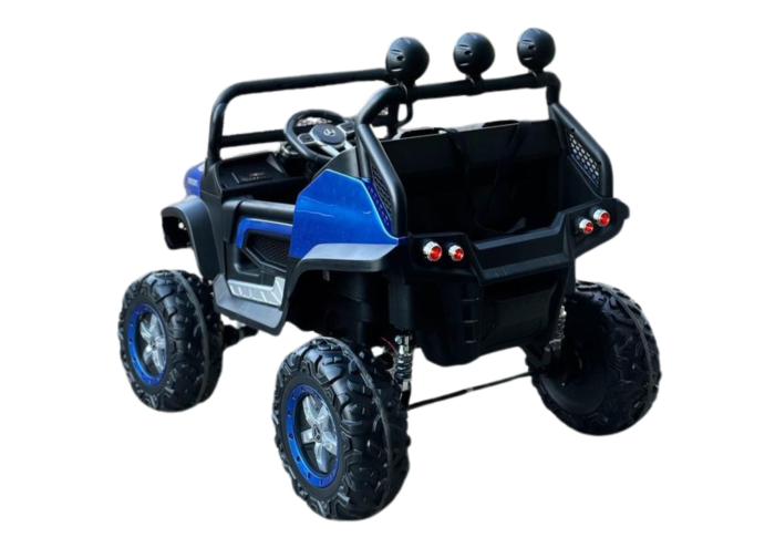 Mercedes Unimog Elektroauto fĂźr Kinder â 2-Sitzer mit Allrad und Fernbedienung