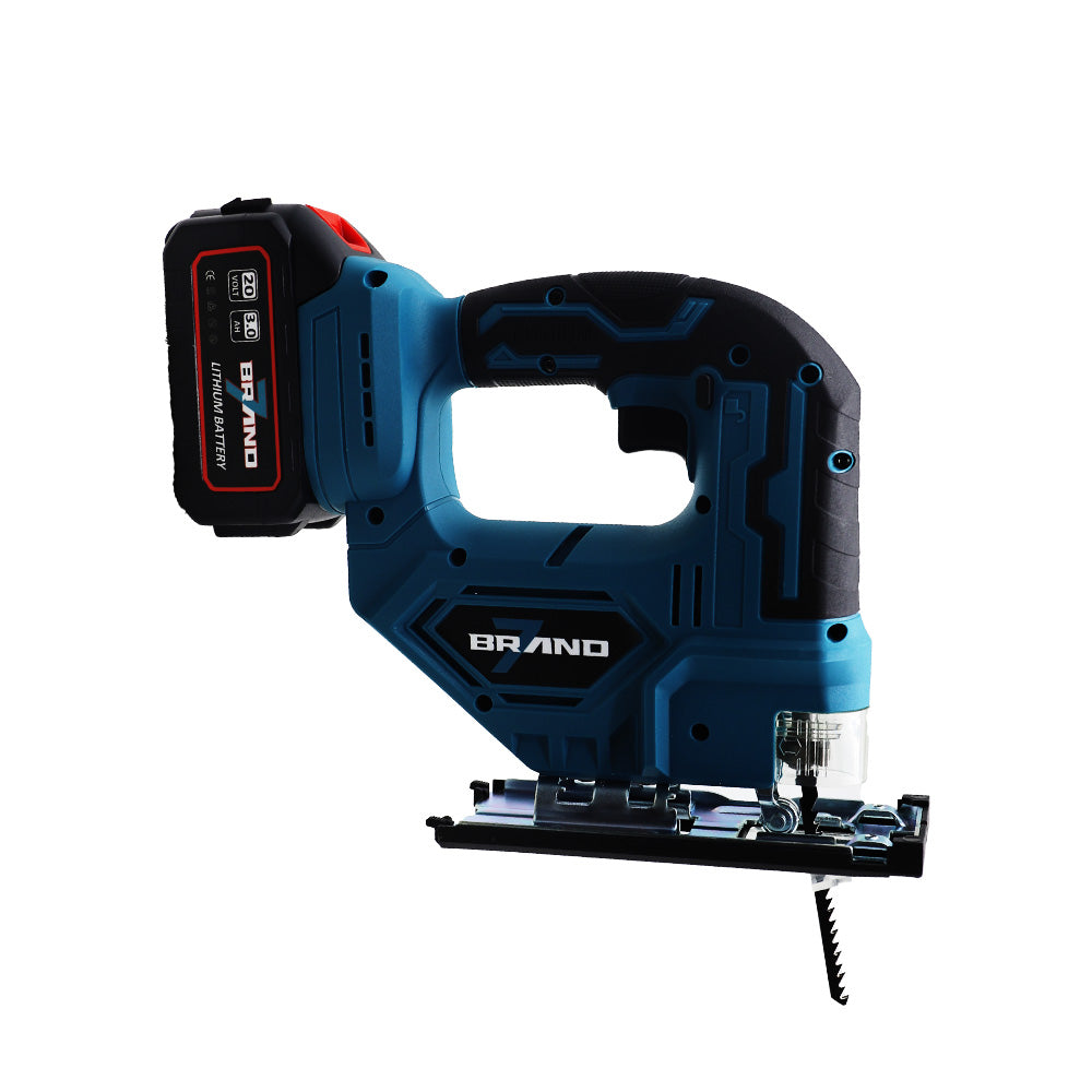 Stichsäge + 2 Akkus BRAND7 | HLQX-02