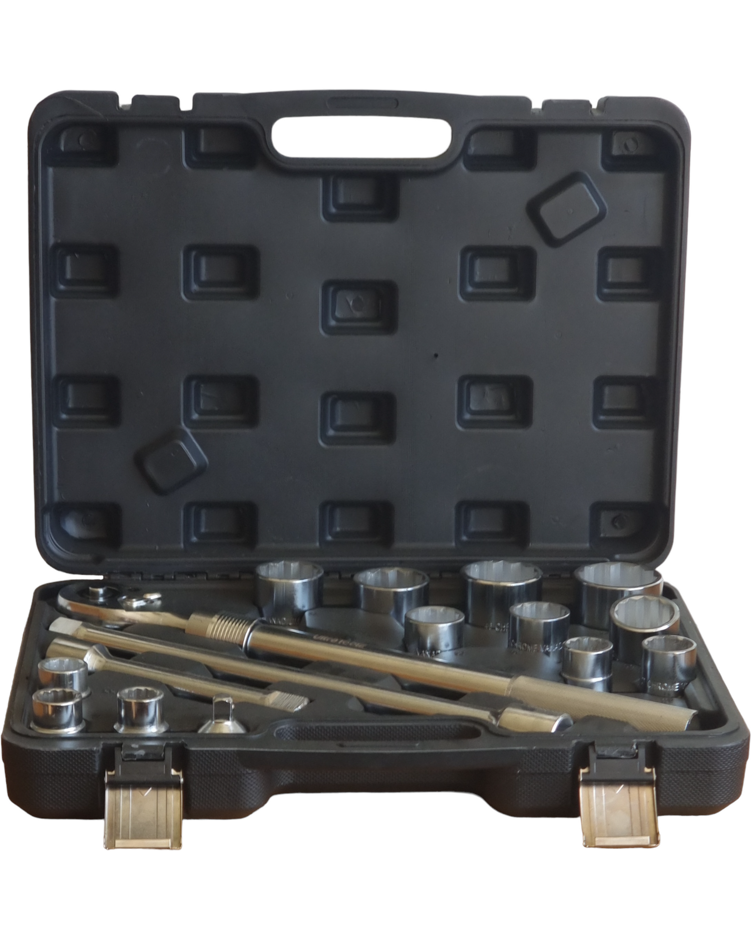 Steckschlüsselsatz für schwere Nutzfahrzeuge, Traktoren und Maschinen 16-Tlg.