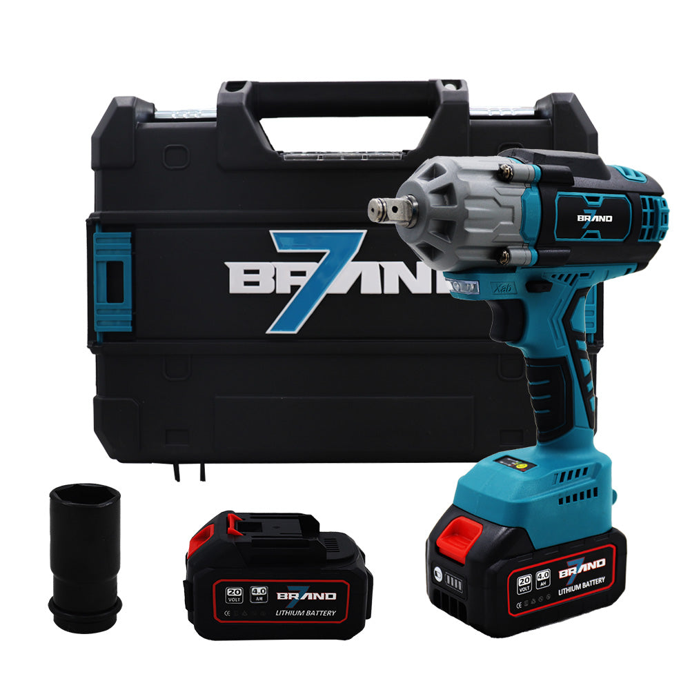 Schlagschrauber + 2 Akkus 800Nm BRAND7 | HLBS-05-B