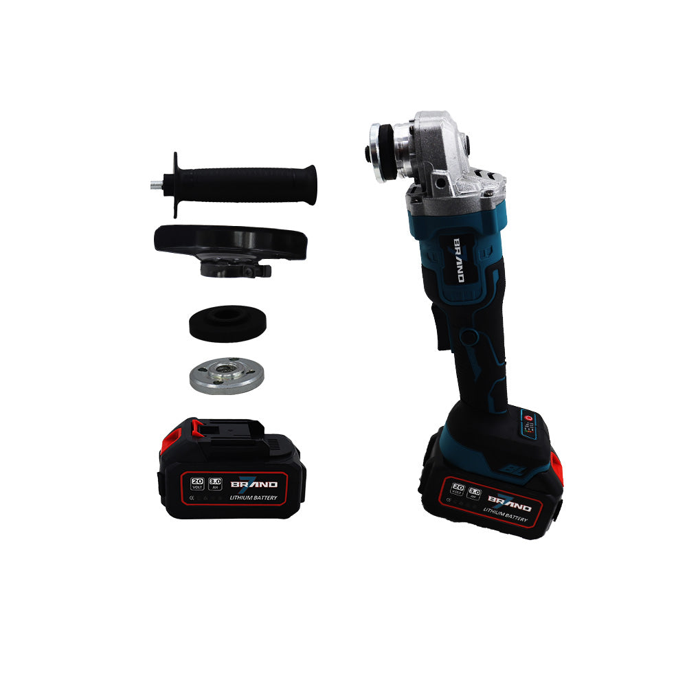 Winkelschleifer + 2 Akkus BRAND7 | HLJM-05-A