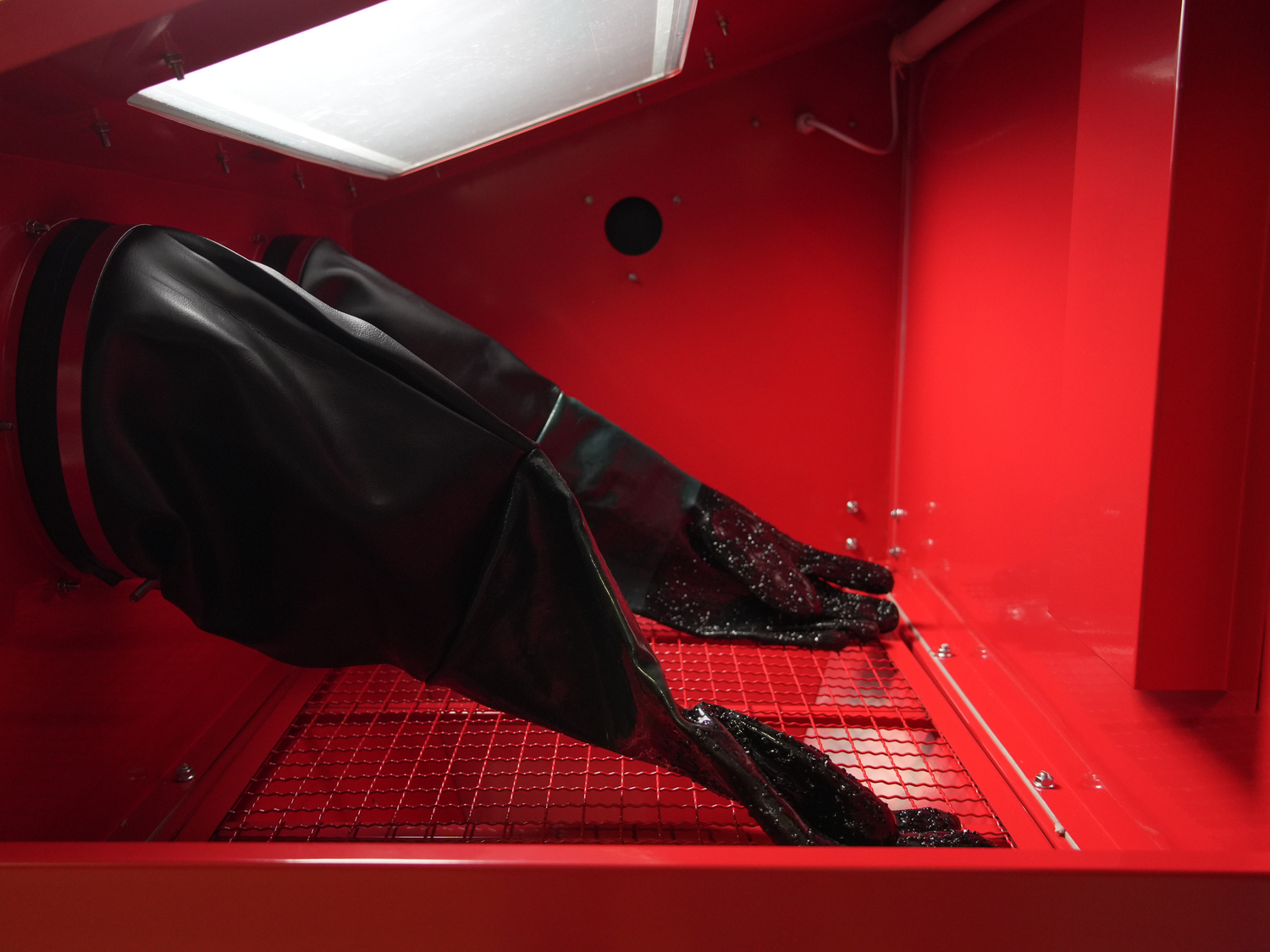 220L Sandstrahlkabine – Strahlgerät für Werkstatt & Industrie