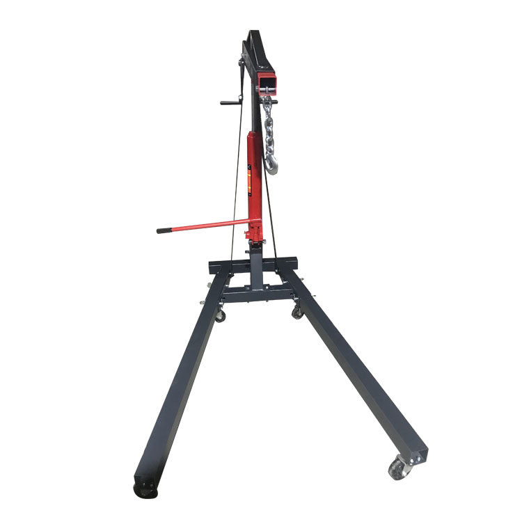 Werkstattkran 2 Tonnen klappbar – Hydraulischer Motorkrand für schwere Lasten Brand7