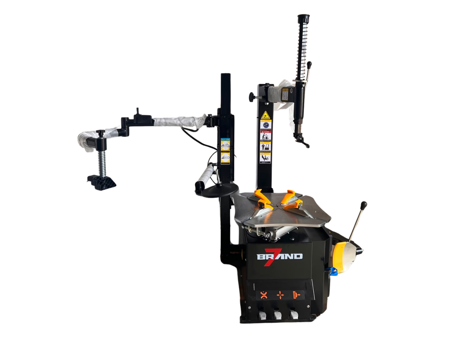Reifenwechselmaschine mit linkem Hilfsarm BRAND 7