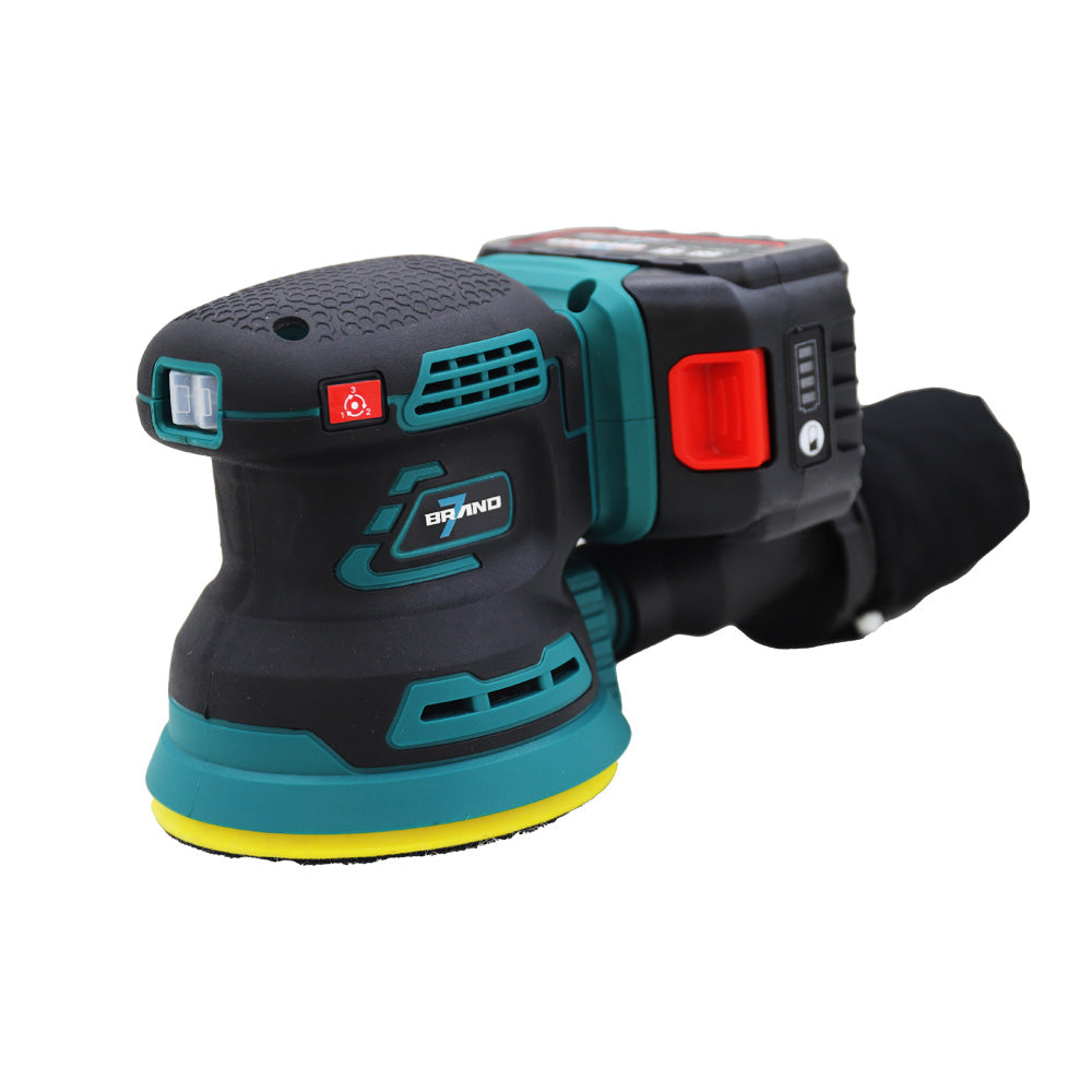 Schleifmaschine + 2 Akkus BRAND7 | HLSG01