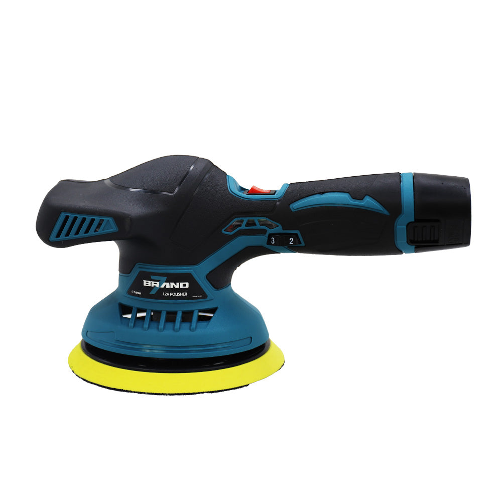 Poliermaschine + 2 Akkus BRAND7 | HLPG-03