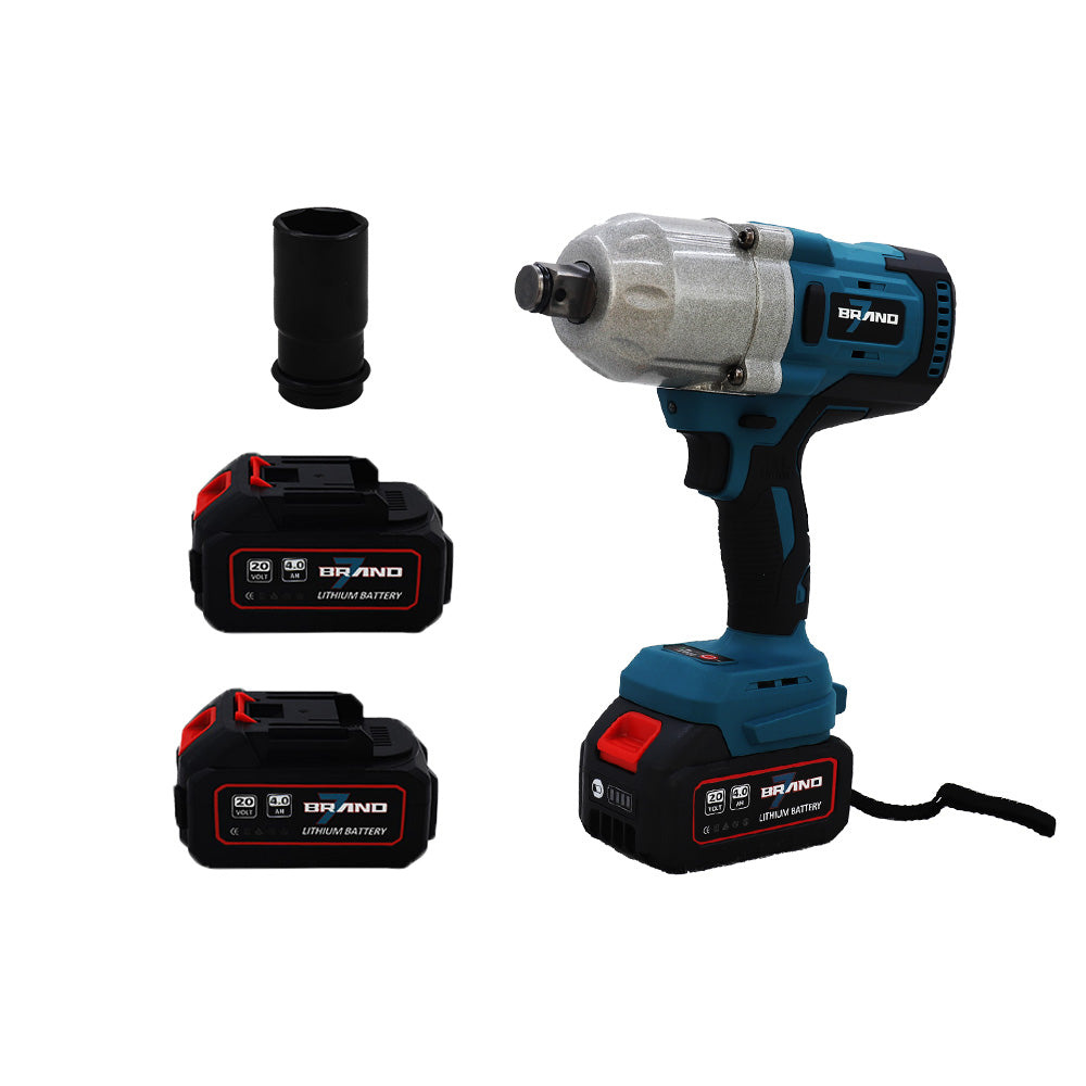 Schlagschrauber Bürstenlos + 2 Akkus 1300Nm BRAND7 | HLBS-13B