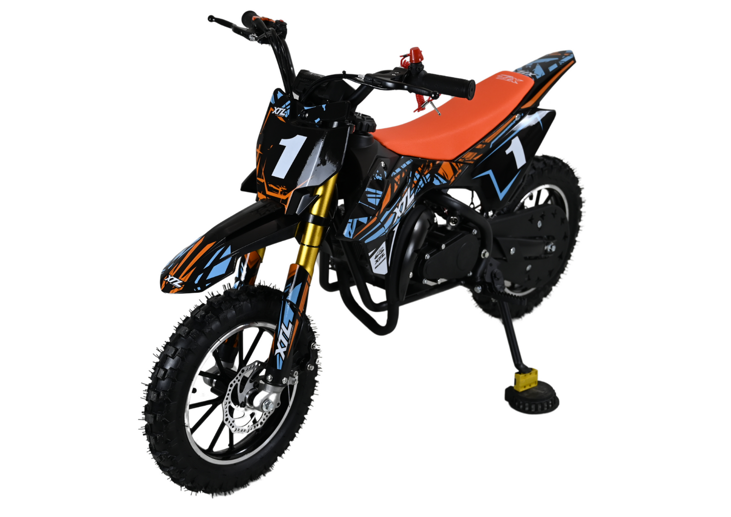 Pit Bike XTL 49cc mit Seilzugstarter – Motocross-Abenteuer für Kinder von 4–8 Jahren