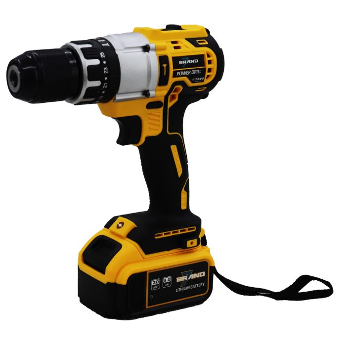Bohrschrauber + 2 Akkus BRAND7 | HLDZ-12
