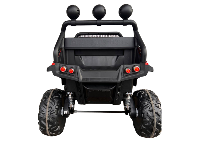 Mercedes Unimog Elektroauto fĂźr Kinder â 2-Sitzer mit Allrad und Fernbedienung