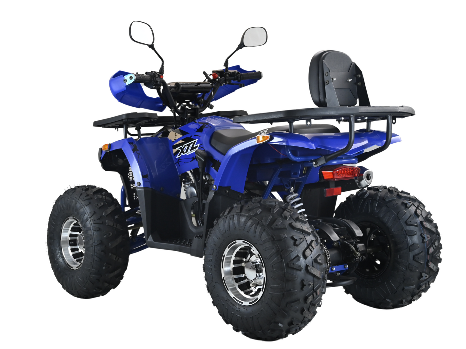XTL Wild 125cc Quad â Detailaufnahme vom 4-Takt-Motor mit E-Start