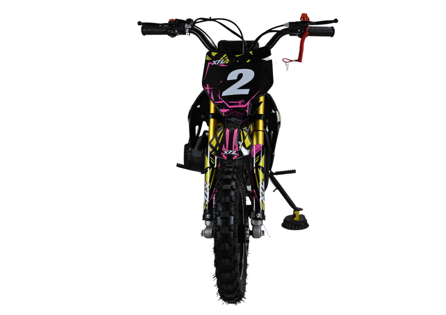 Pit Bike XTL 49cc mit E-Start und Seilzugstarter – Motocross-Abenteuer für Kinder von 4–8 Jahren