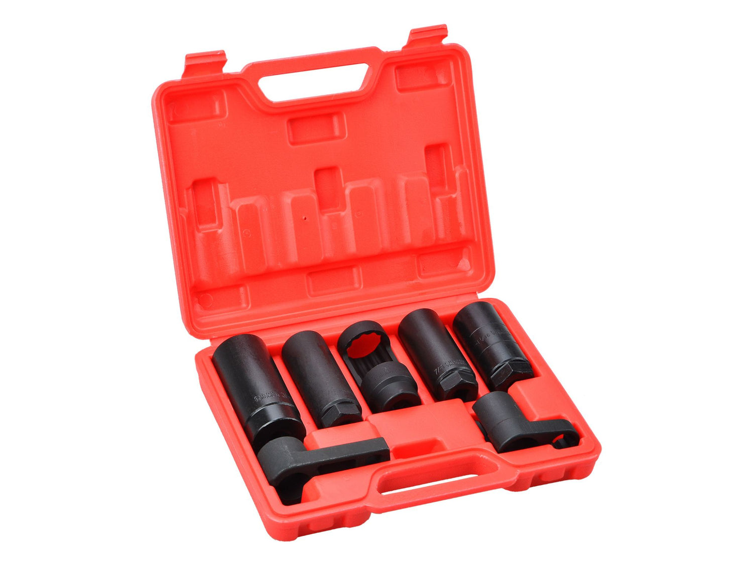 Universal O2-Sensor-Stecknuss Set 7-tlg. für Lambda- & Drucksensoren | B7-1007