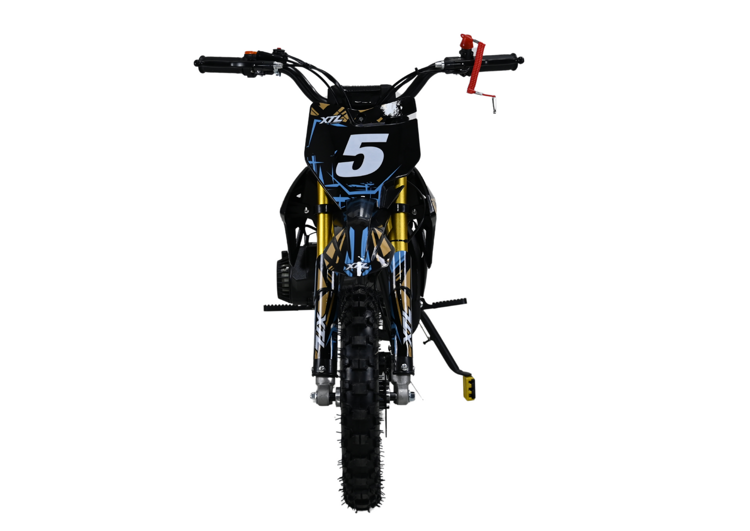 Pit Bike XTL 49cc mit E-Start und Seilzugstarter – Motocross-Abenteuer für Kinder von 4–8 Jahren