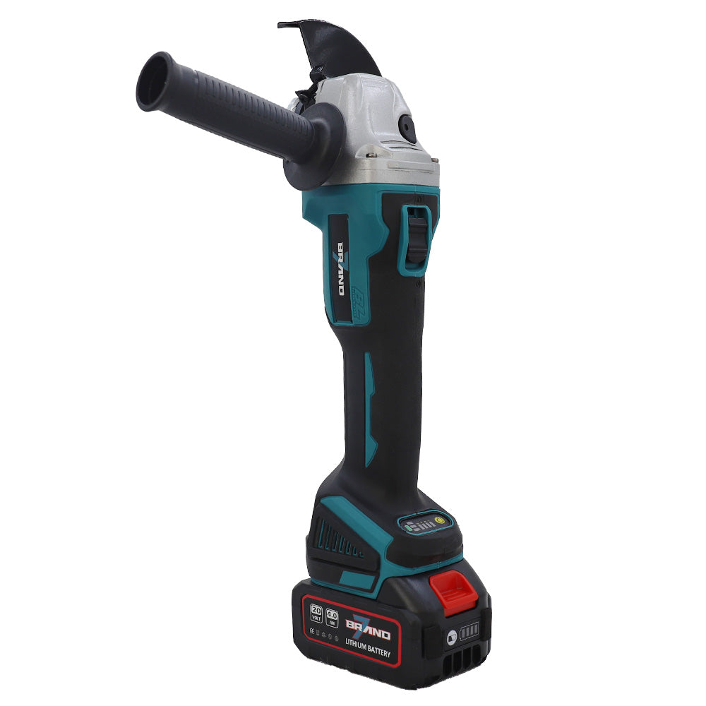 Winkelschleifer + 2 Akkus BRAND7 | HLJM-06-B