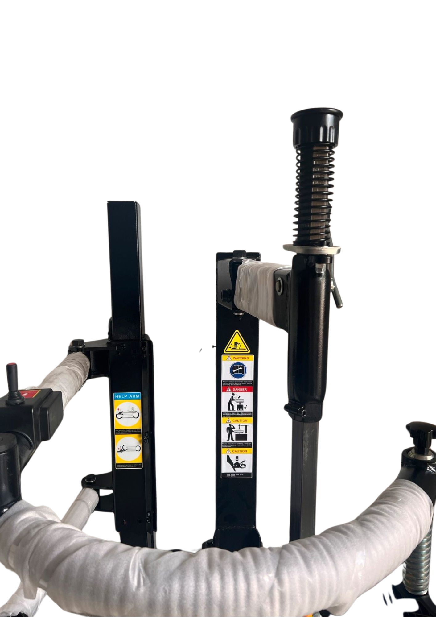 Reifenwechselmaschine mit linkem Hilfs Arm BRAND7