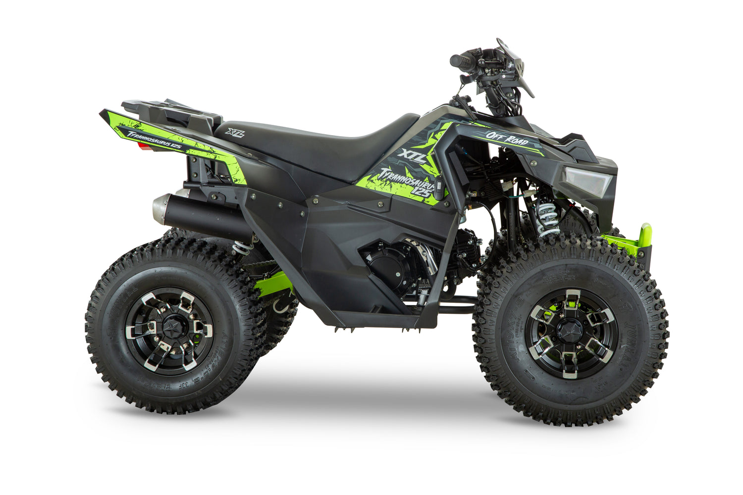 Quad XTL Tyrannosaurus 125cc Halbautomatik 3+1 – Dein ultimativer Offroad-Begleiter!