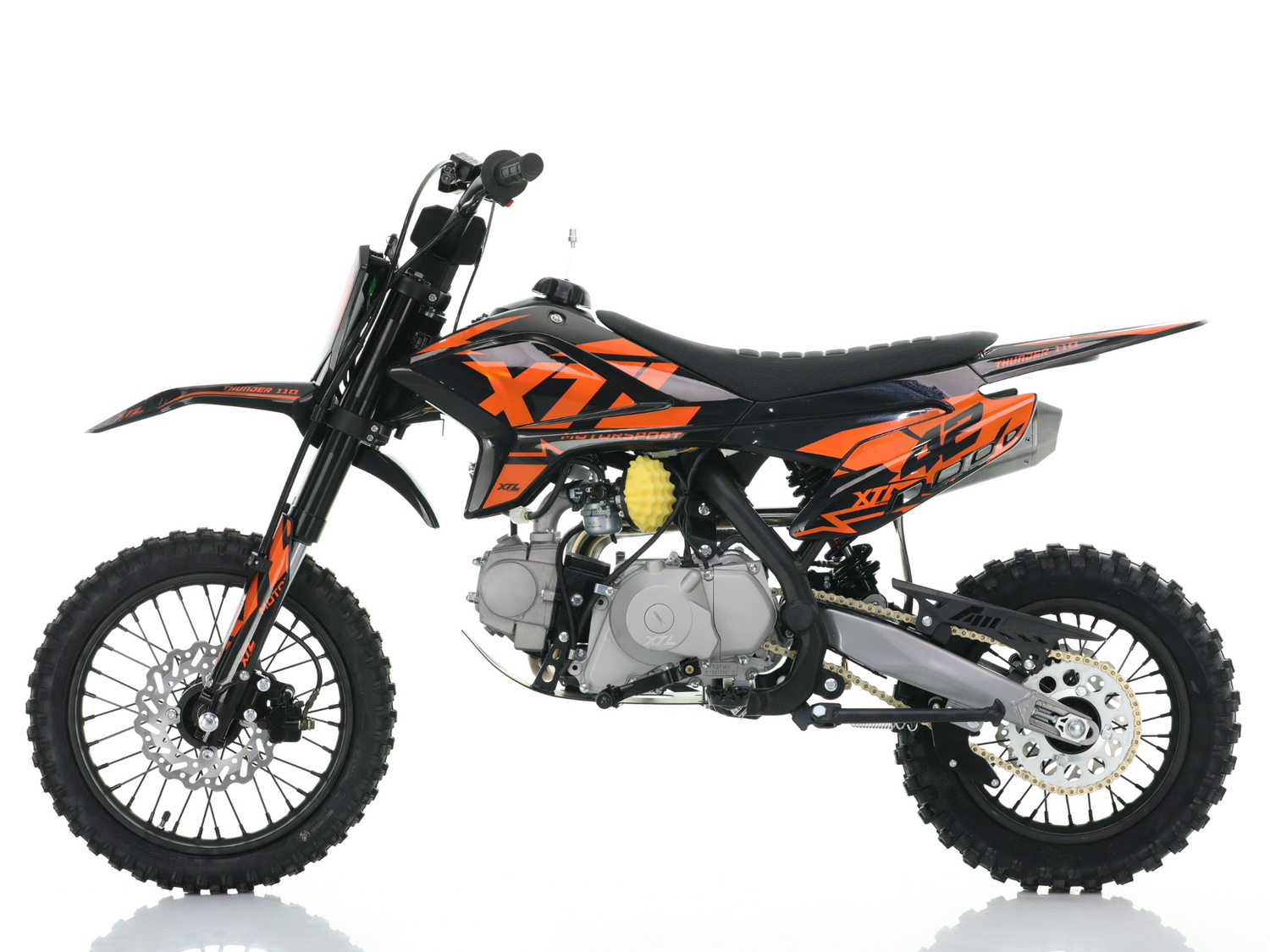 Motocross XTL Thunder 110cc – Das Bike mit Halbautomatik für Kids ab 8 Jahren