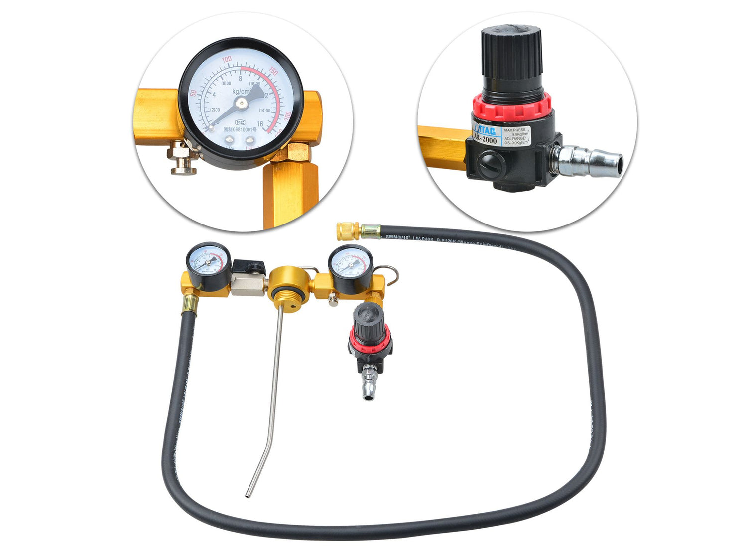 Einspritzdüsen & Injektoren Reiniger & Tester Gerät für Benzinmotoren | Brand7 B7-1903