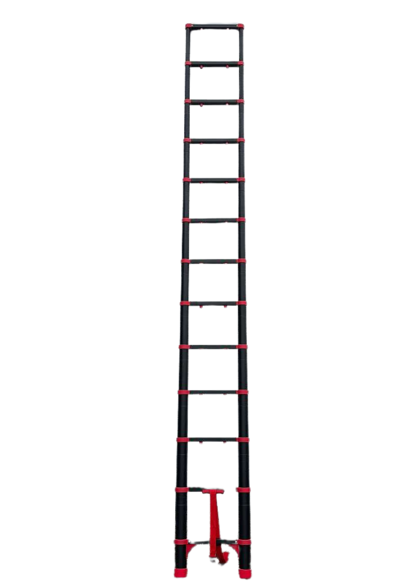 Teleskopleiter, Platzsparende Leiter, Stabil - 3,8 Meter hoch