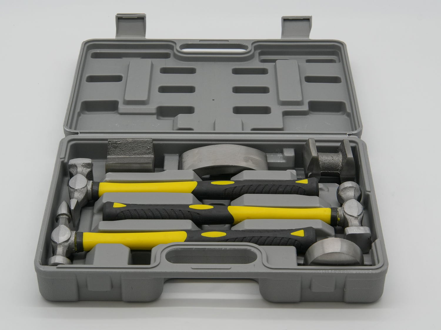 7-tlg. Plattenausbeul-Set | Karosserie-Ausbeulwerkzeug | Brand 7