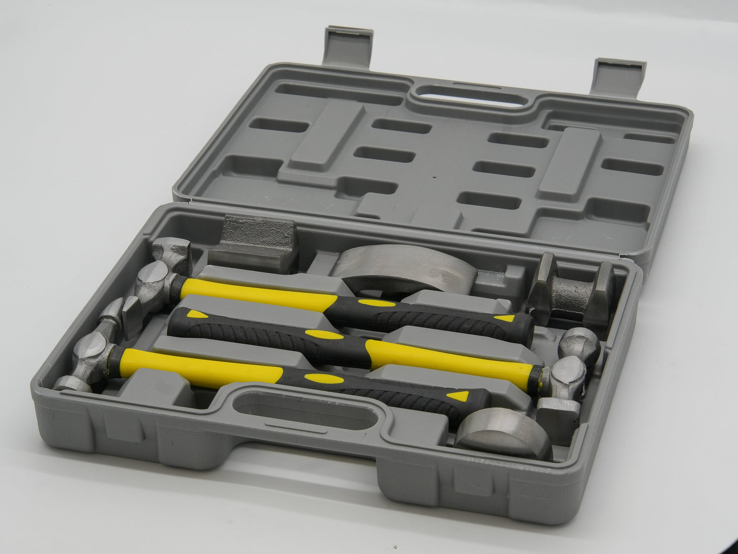 7-tlg. Plattenausbeul-Set | Karosserie-Ausbeulwerkzeug | Brand 7