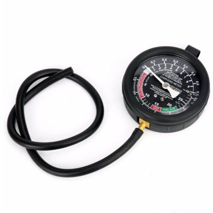 Abgas-Gegendruckprüfgerät mit Manometer und Adaptern | Brand7 YZ-7011A