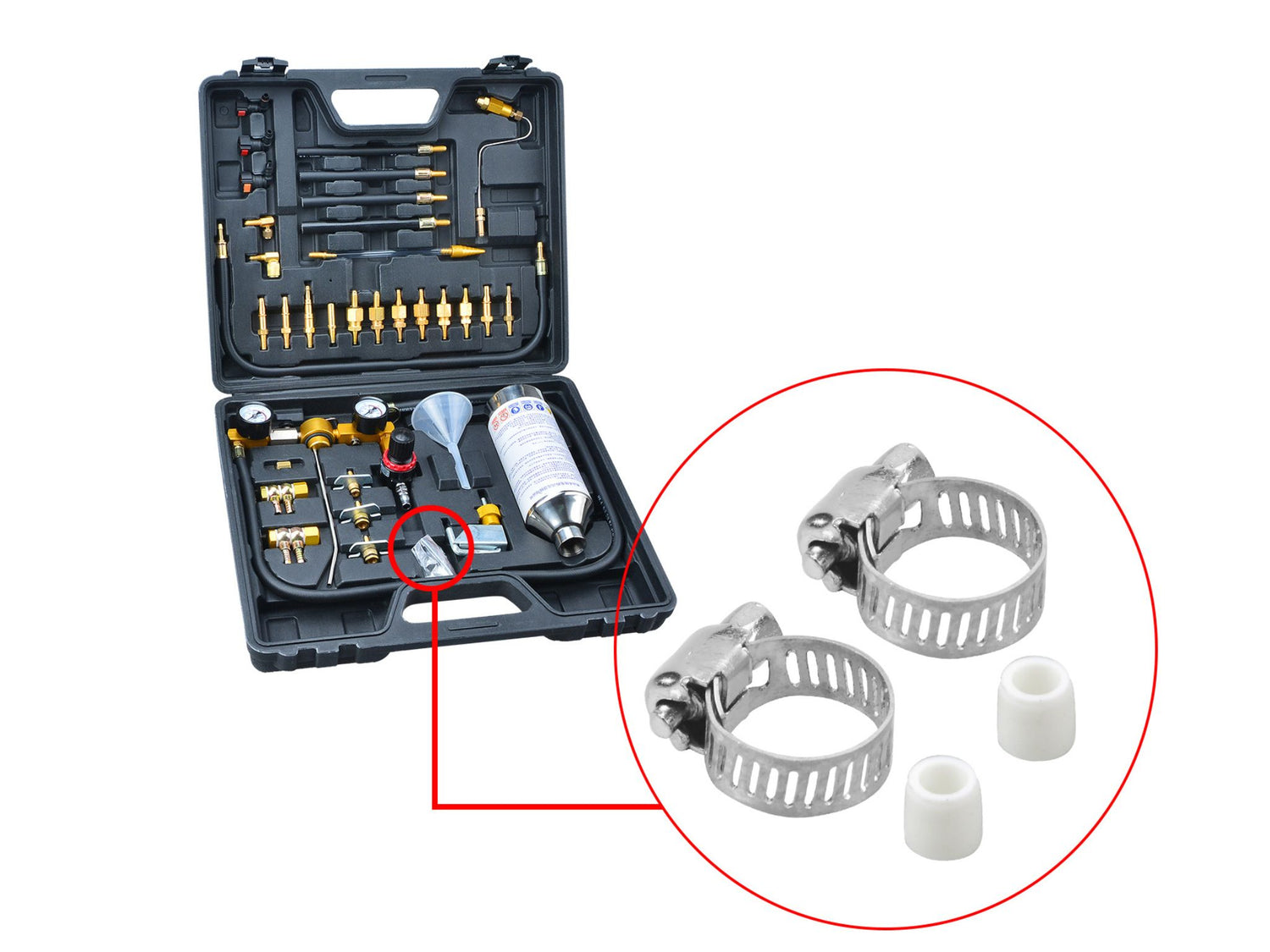 Einspritzdüsen & Injektoren Reiniger & Tester Gerät für Benzinmotoren | Brand7 B7-1903