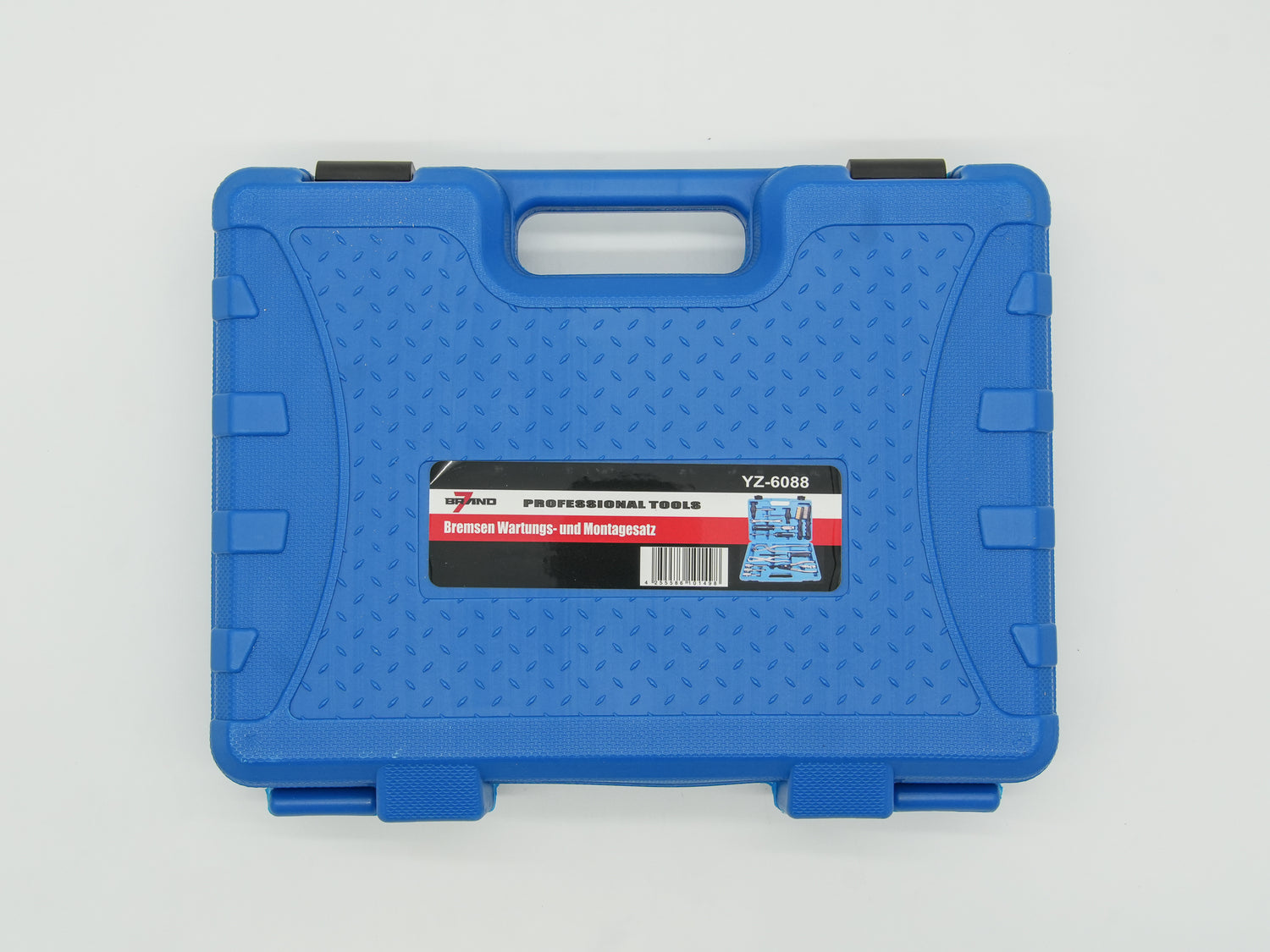 Bremsen Wartungs- und MontagesaBremsenwerkzeug Set 15-tlg. – Universal Montagesatz für Trommel- & Scheibenbremsen im Koffer | YZ-6088 | Brand7tz für elektrische Parkbremsen | Brand 7 Profi-Set YZ-6088