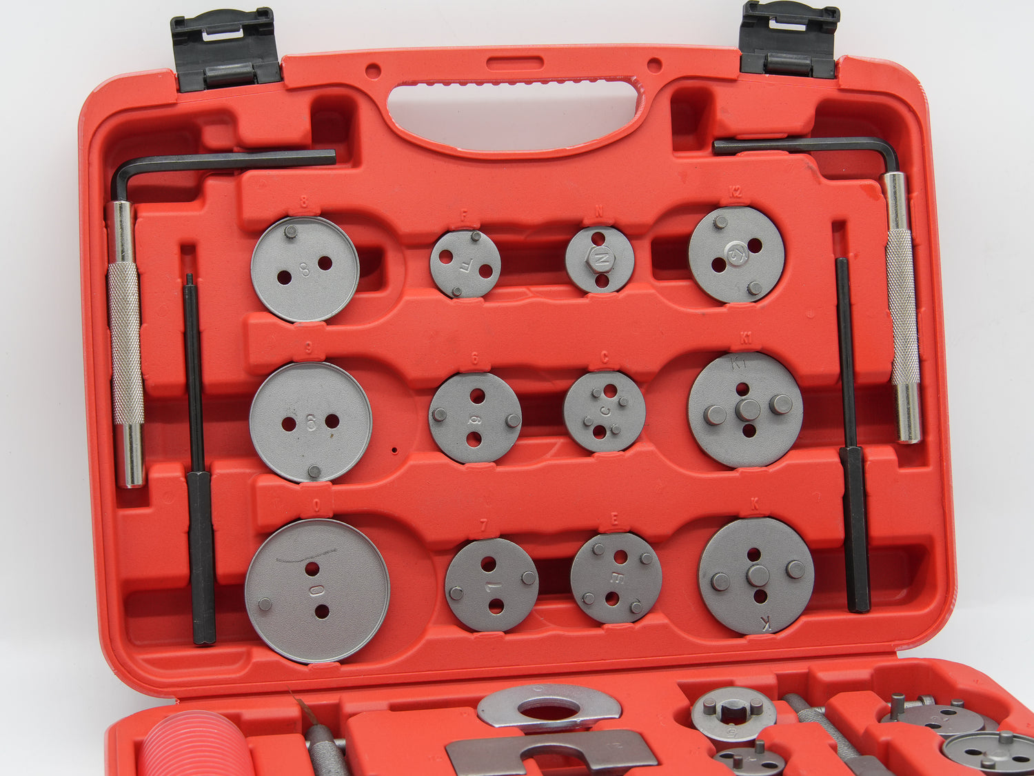 Bremskolbenrücksteller Set 35-tlg. – Universal Bremssattel-Werkzeug für Links- & Rechtslauf | YZ-6024 | Brand7