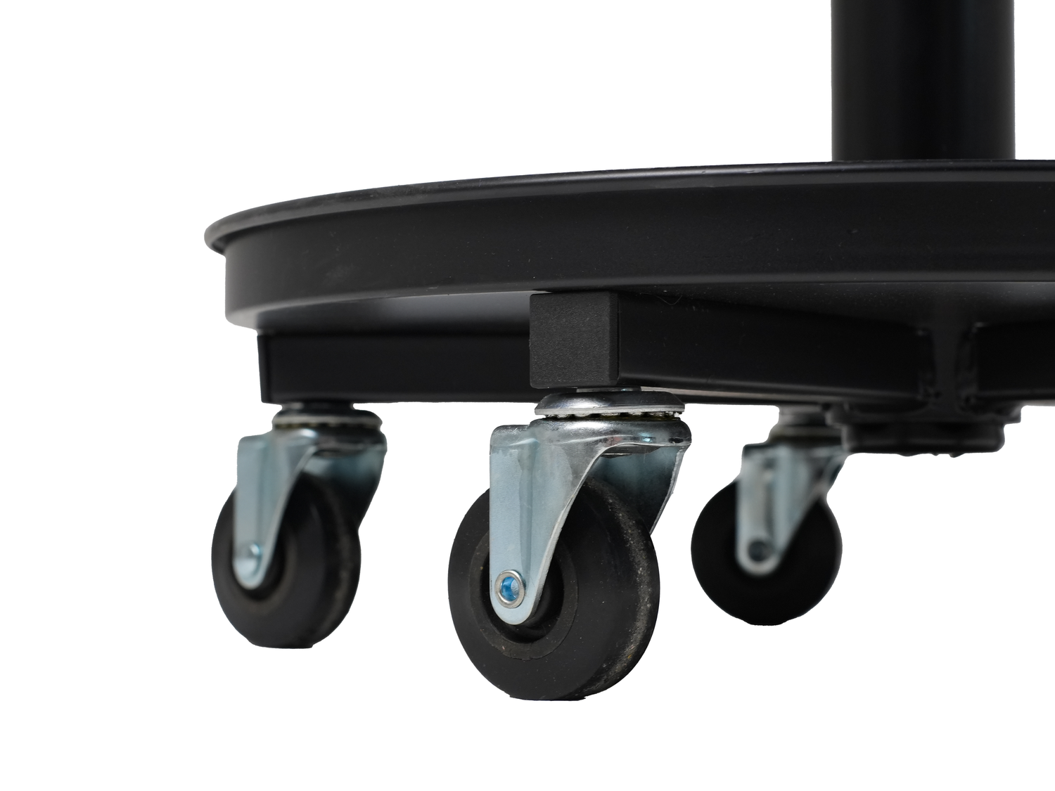 Werkstattsitz Arbeitssitz hydraulisch mit 4 Rollen