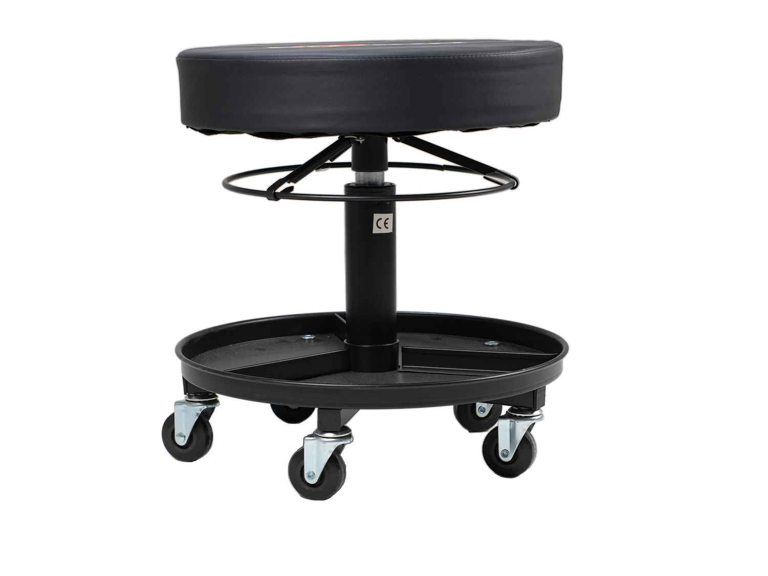 Werkstattsitz Arbeitssitz hydraulisch mit 4 Rollen