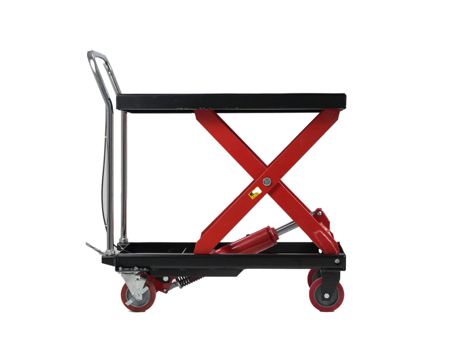 Scherenhubwagen 500 kg – Höhenverstellbarer Hubtischwagen bis 760 mm