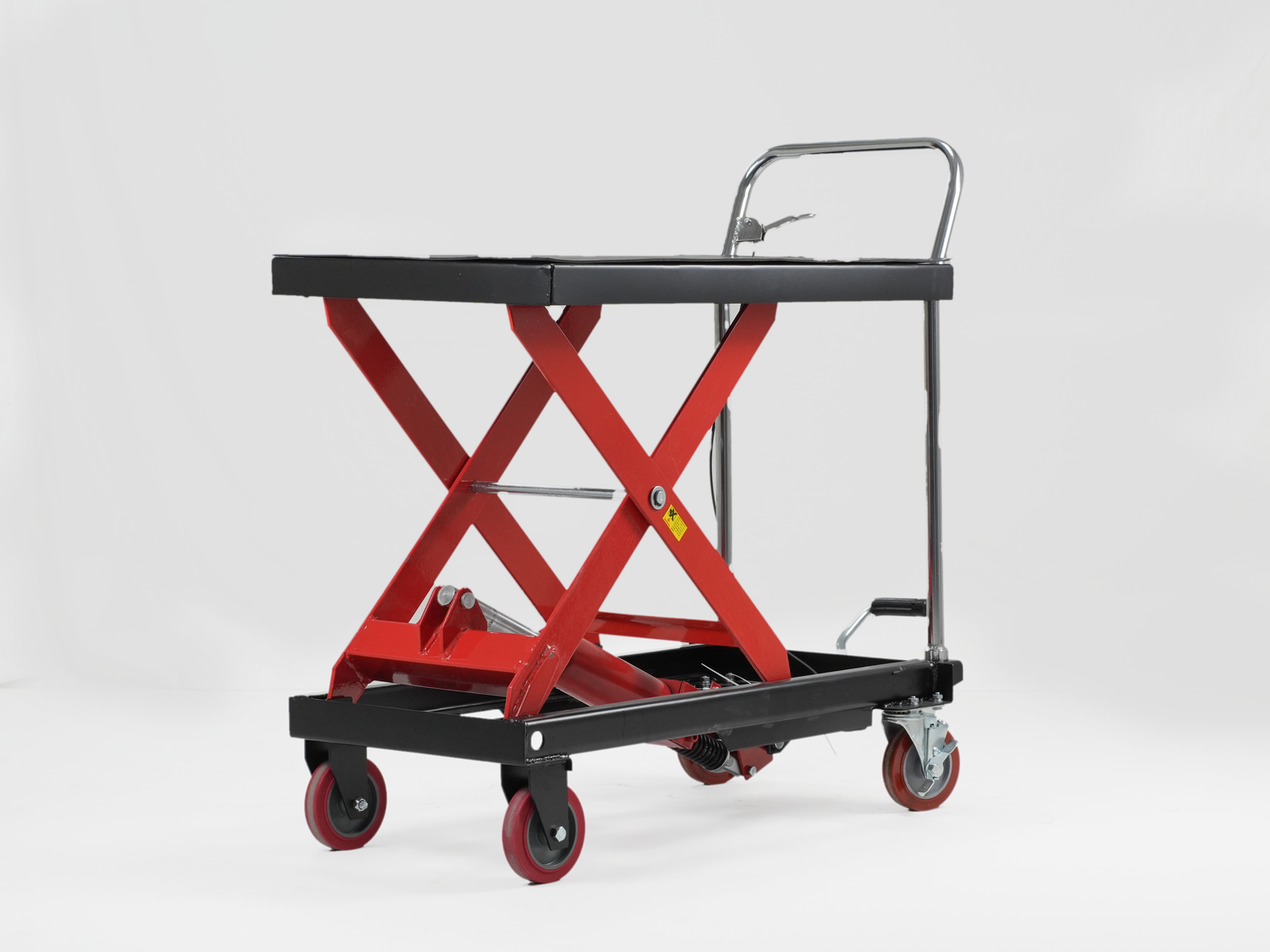 Scherenhubwagen 500 kg – Höhenverstellbarer Hubtischwagen bis 760 mm