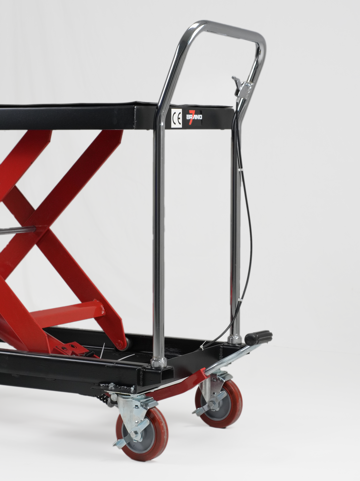 Scherenhubwagen 500 kg – Höhenverstellbarer Hubtischwagen bis 760 mm