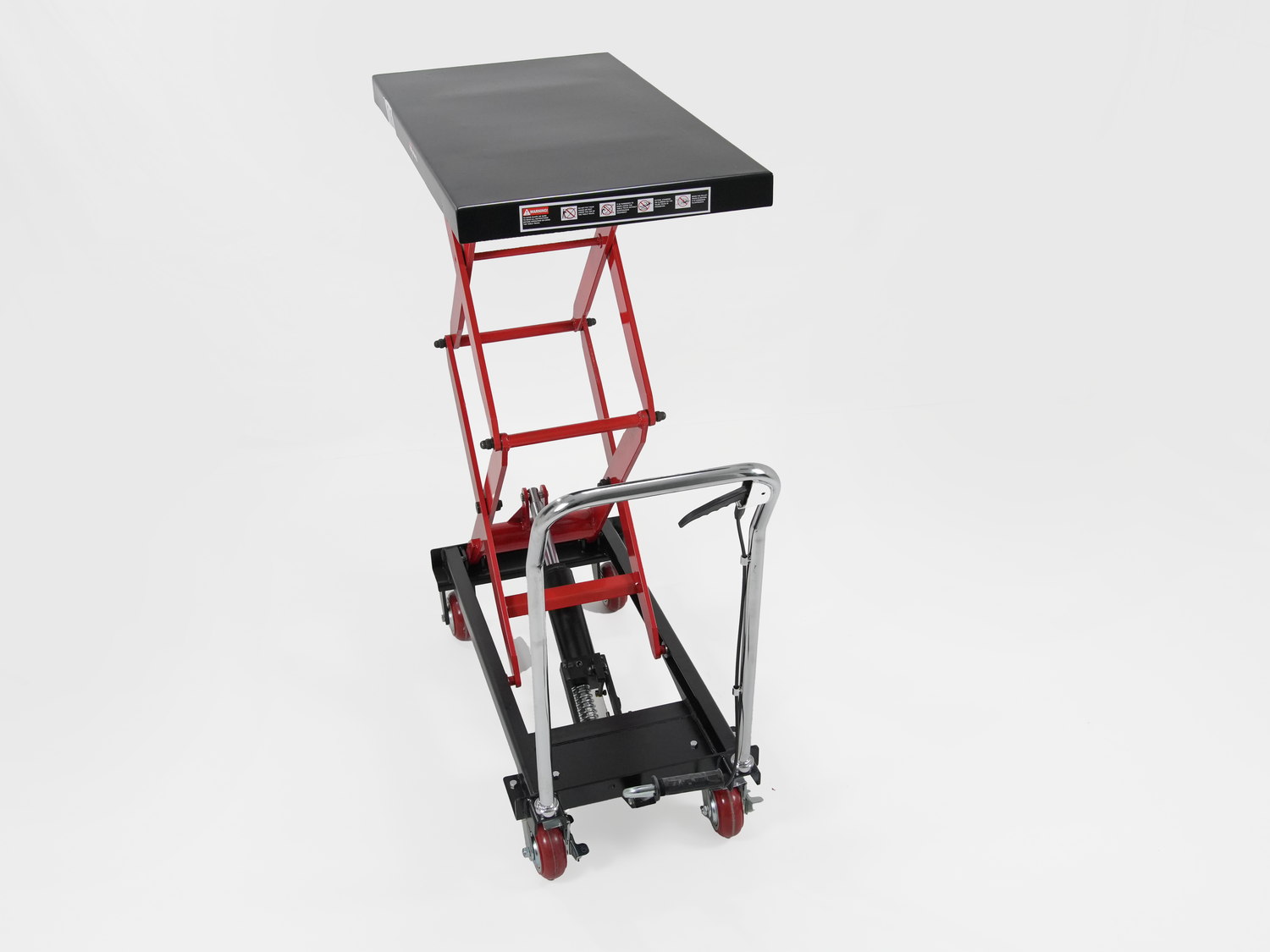 Scherenhubwagen 500 kg â HĂśhenverstellbarer Hubtischwagen bis 1300mm