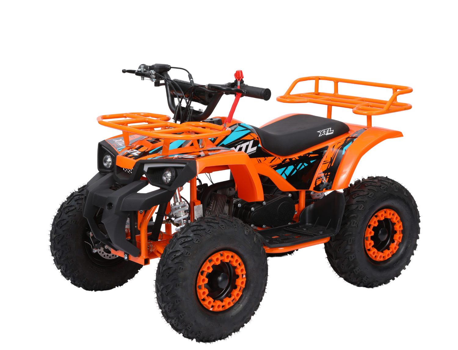 Kinderquad MINI ARES 49cc für Kinder – Pull-Start, 2-Takt Motor, Offroad Quad